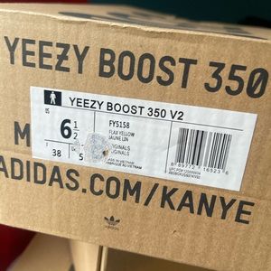 Yezzy 350 yellows